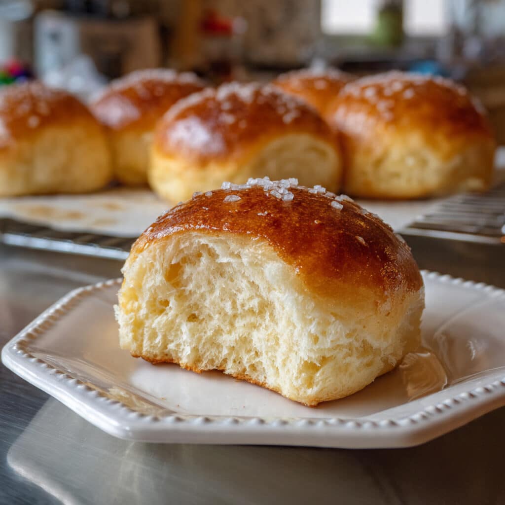 Brown Butter Sage Honey Milk Buns with Salted Honey Butter Recipe