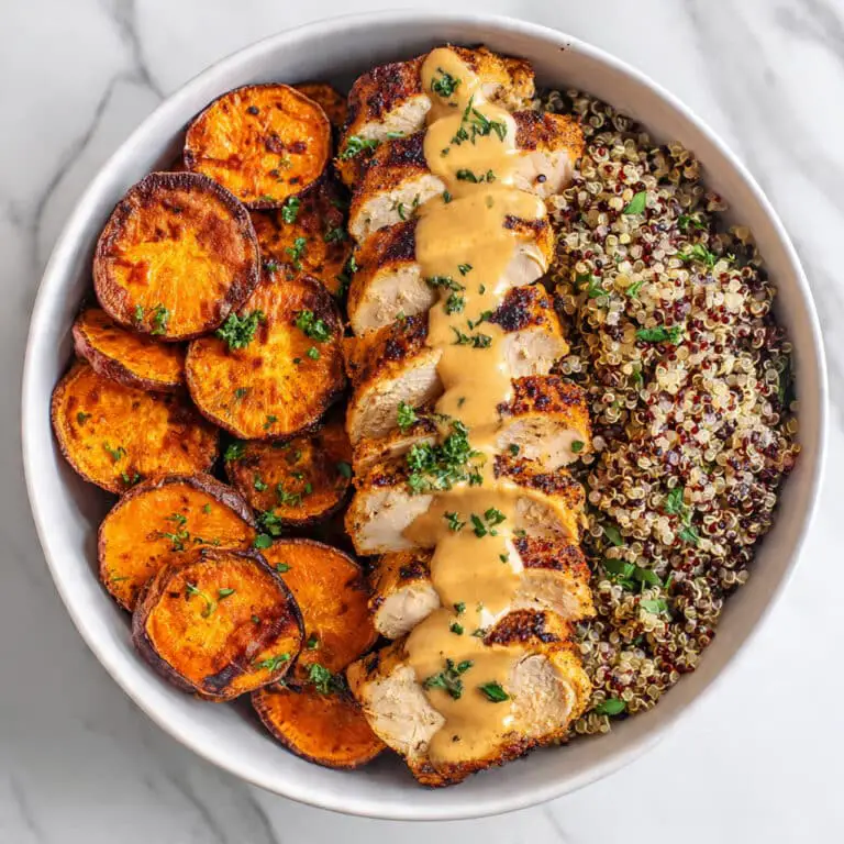 Maple Dijon Chicken & Sweet Potato Bowls That Comfort Your Soul Recipe