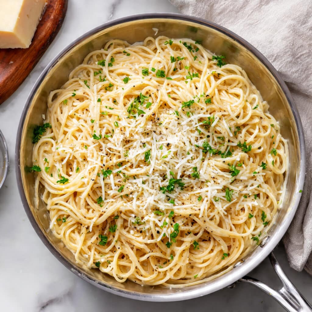 Garlic Parmesan Pasta Recipe