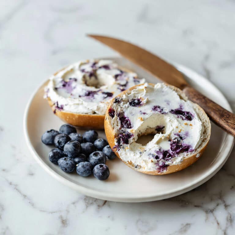 Blueberry Sourdough Bagels Recipe