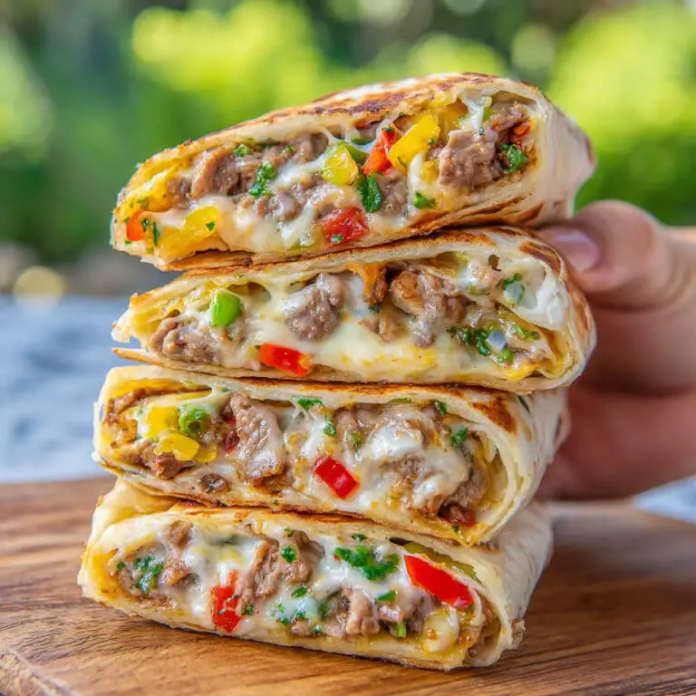 Steak Fajita Crunchwraps Recipe