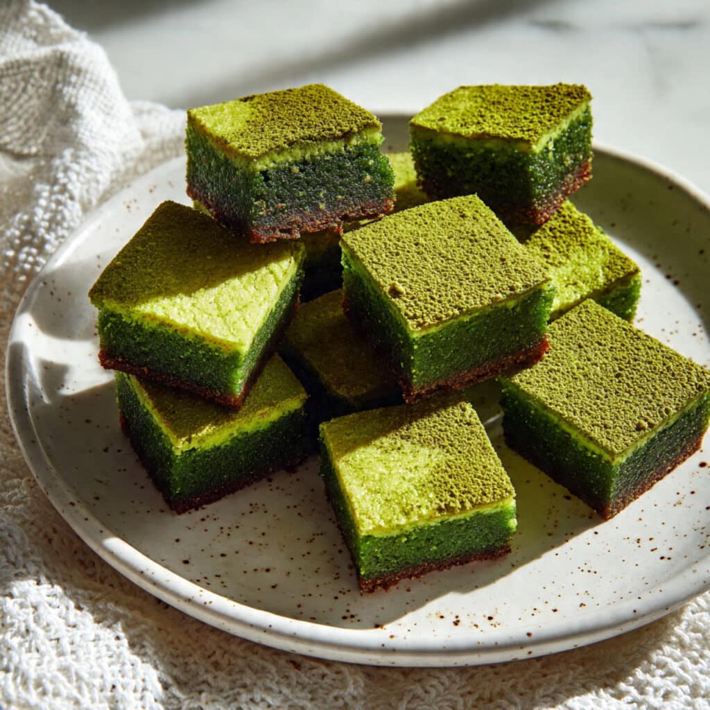Matcha Brownies Recipe