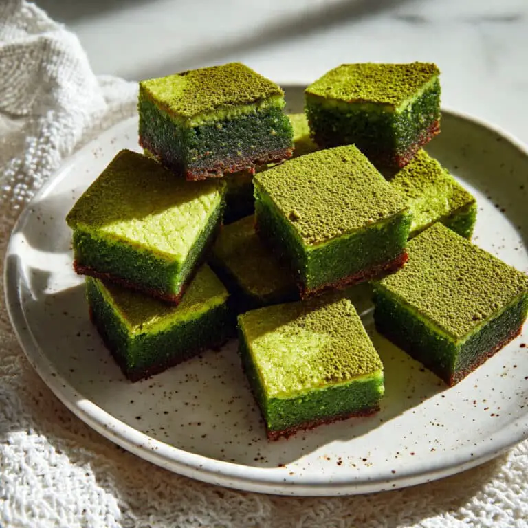 Matcha Brownies Recipe