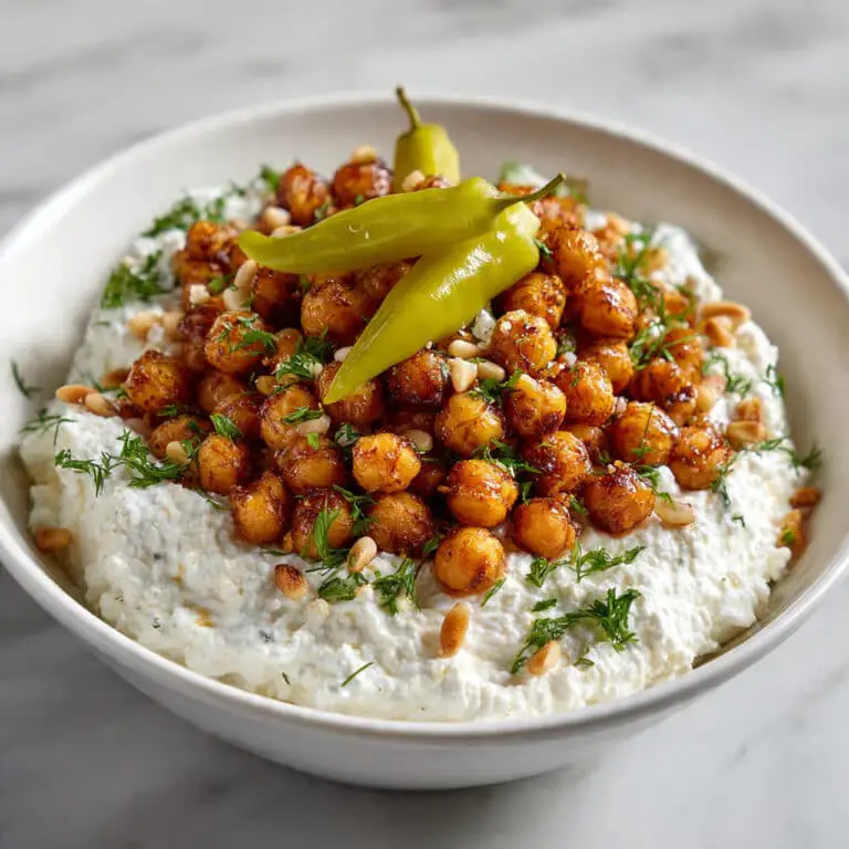 Vegan Tahini Yogurt Pasta with Paprika Butter Chickpeas Recipe