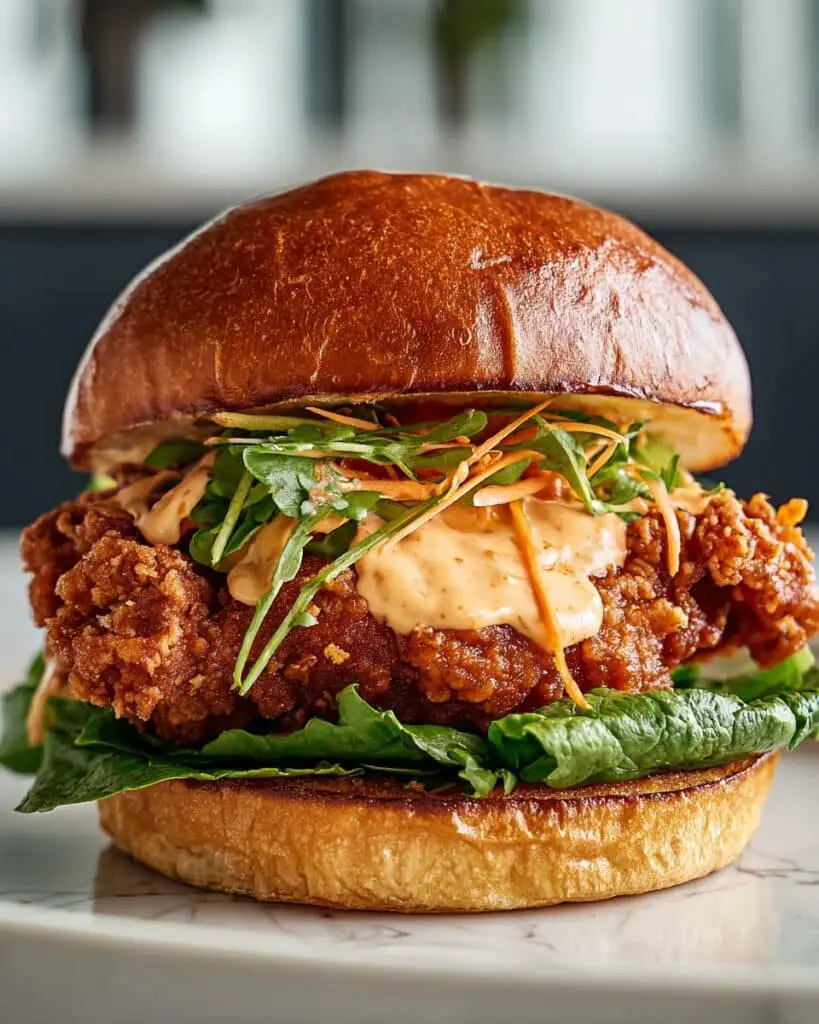 Thai Fried Chicken Sandwich Recipe