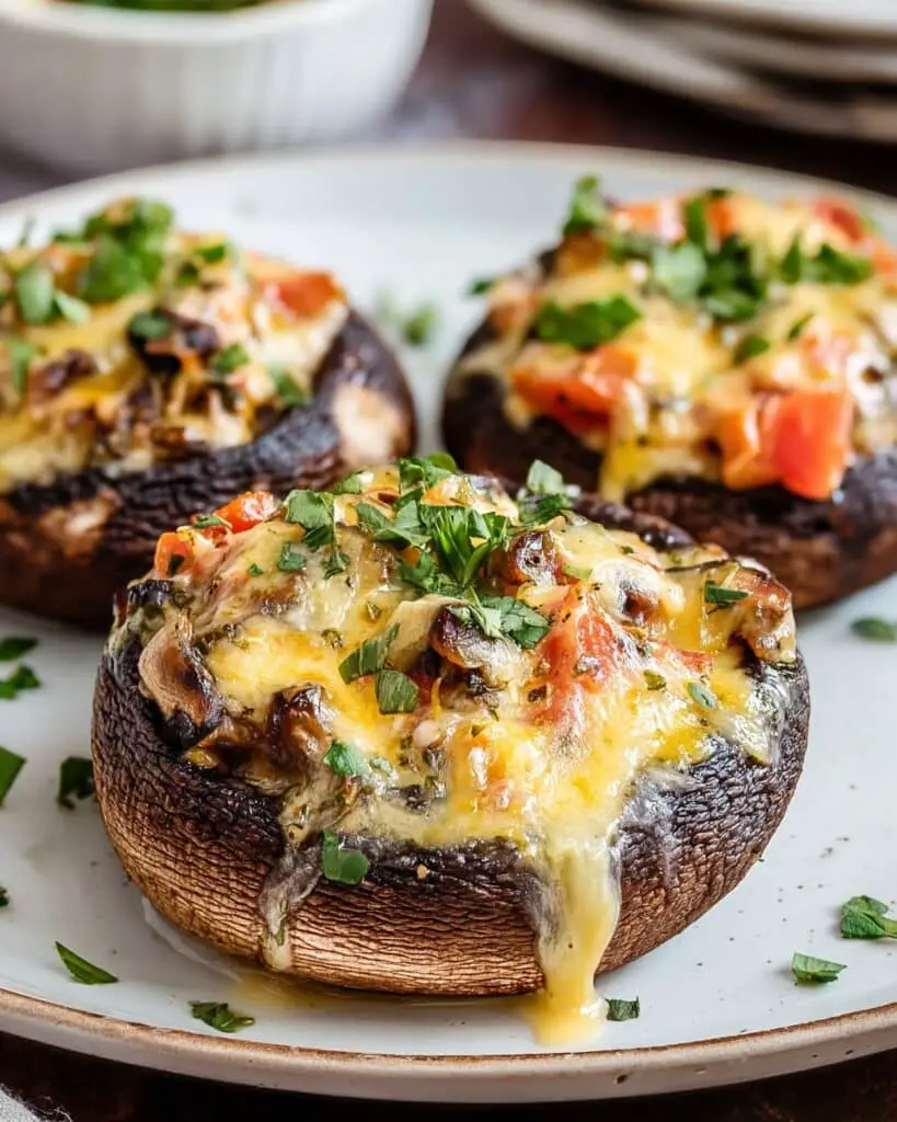 Delicious Stuffed Portabella Mushrooms Recipe