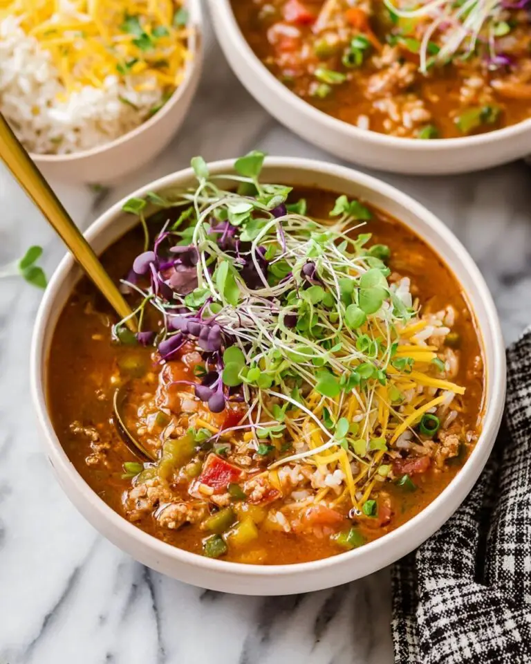 Stuffed Pepper Soup Recipe