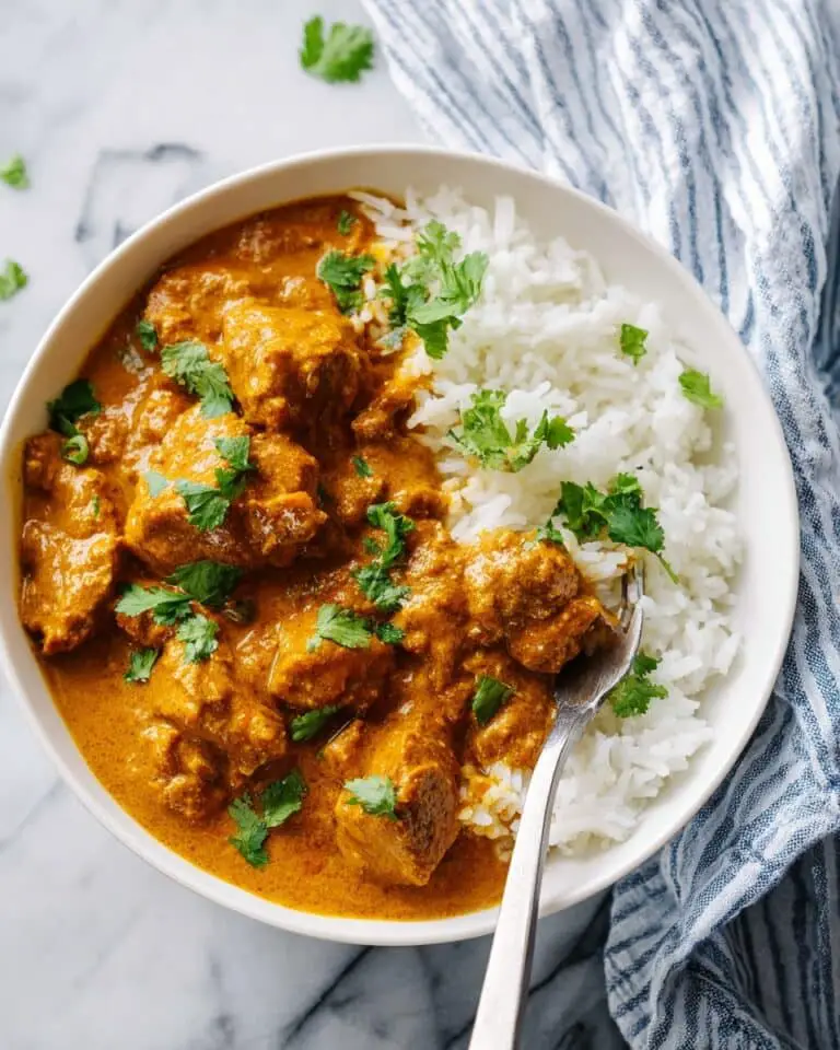 Creamy Chicken Korma with Coconut Milk and Yogurt Recipe