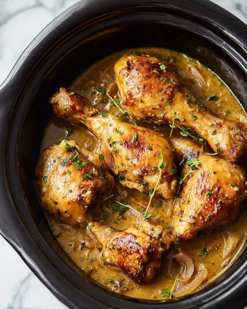 Slow Cooker Smothered Turkey Wings Recipe