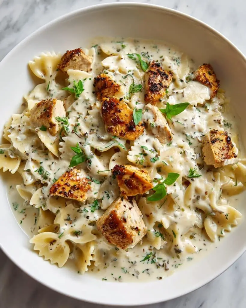 Chicken Garlic Parmesan Pasta Recipe