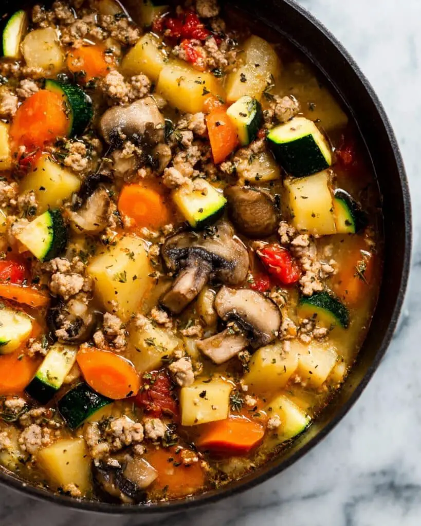 Slow Cooker Ground Turkey Bowl Recipe