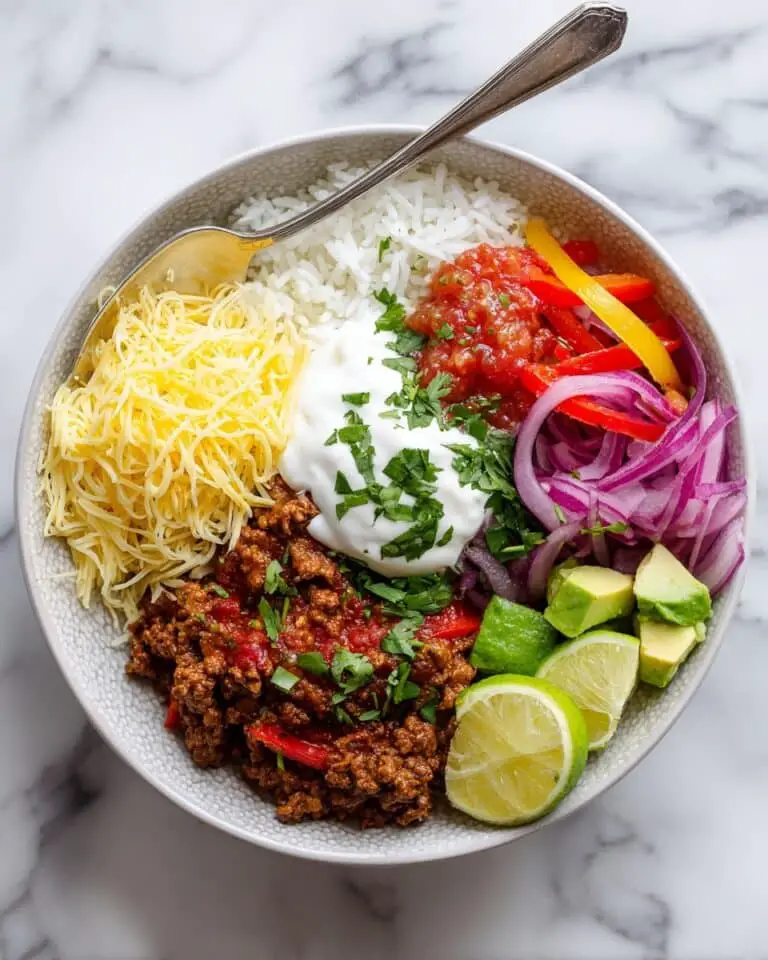 Minced Beef Fajita Bowl Recipe