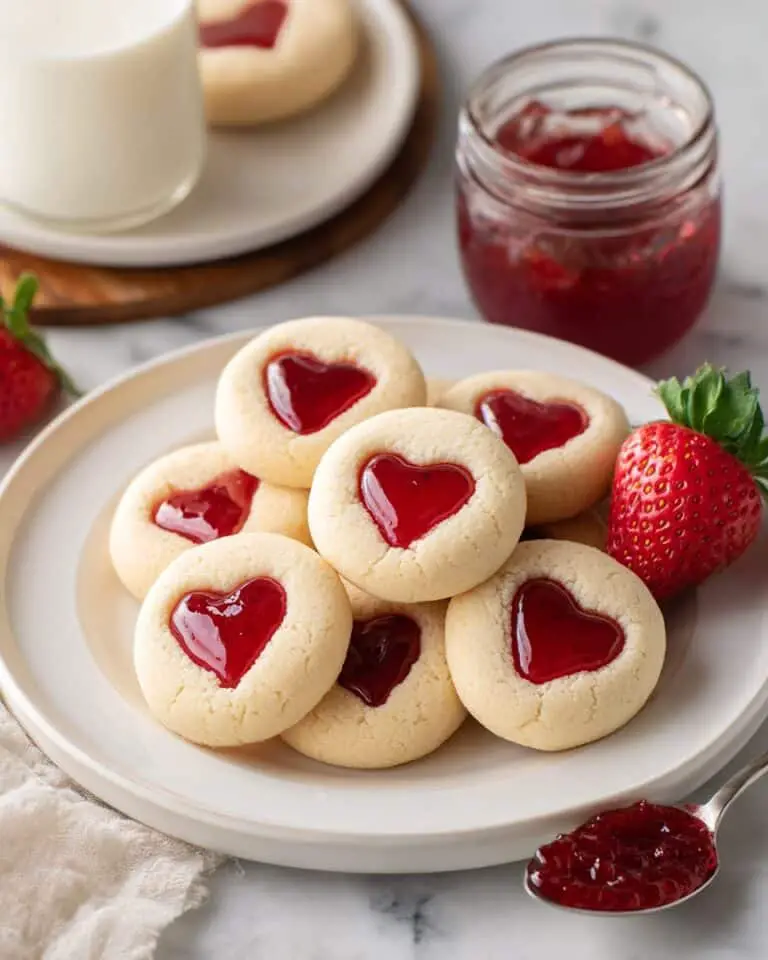 Heart Jam Cookies Recipe