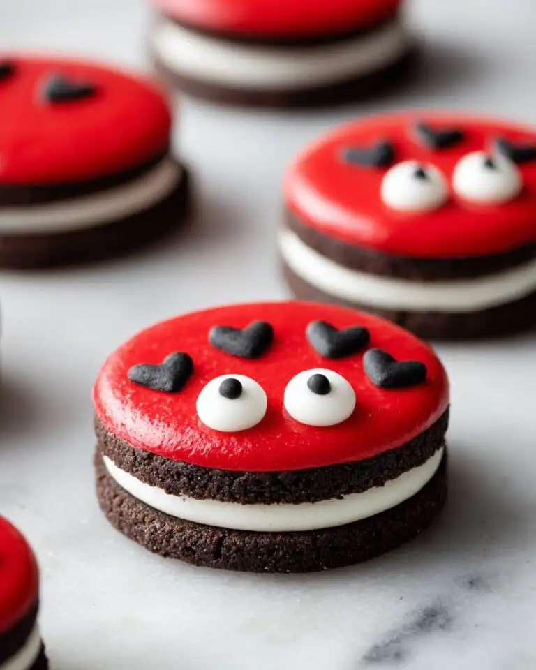 Ladybug Oreos Recipe