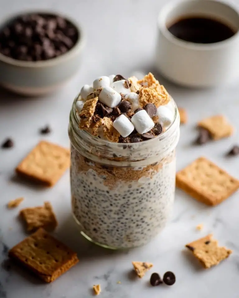 S’mores Overnight Oats (Easy & Delicious Breakfast) Recipe