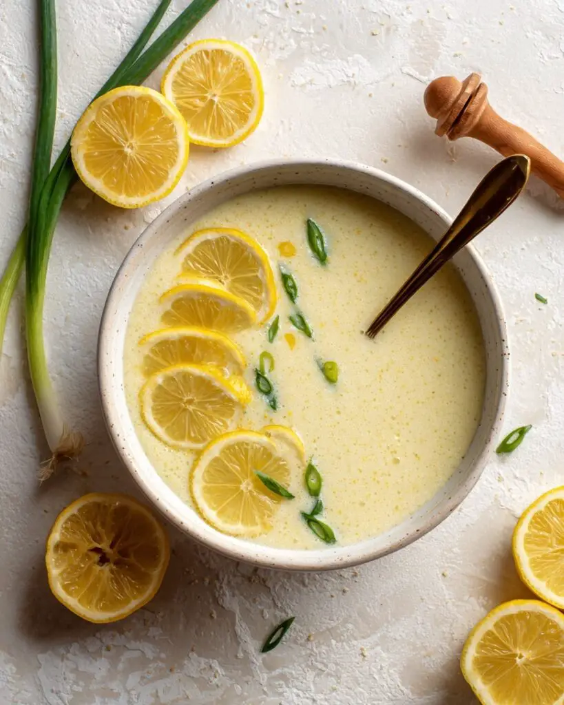 Greek Lemon Chicken Rice Soup Recipe