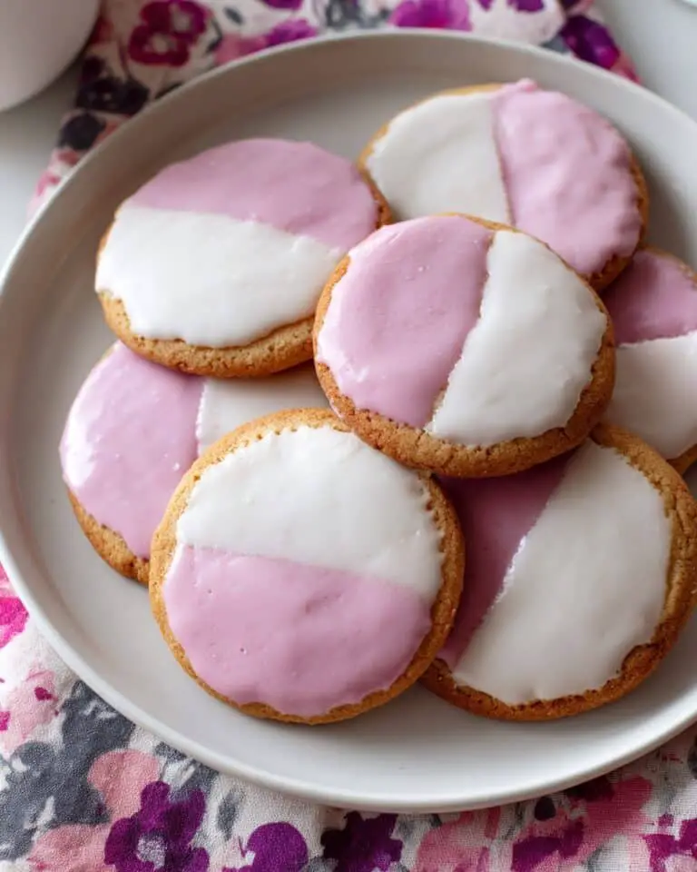 Pink-and-White Cookies Recipe
