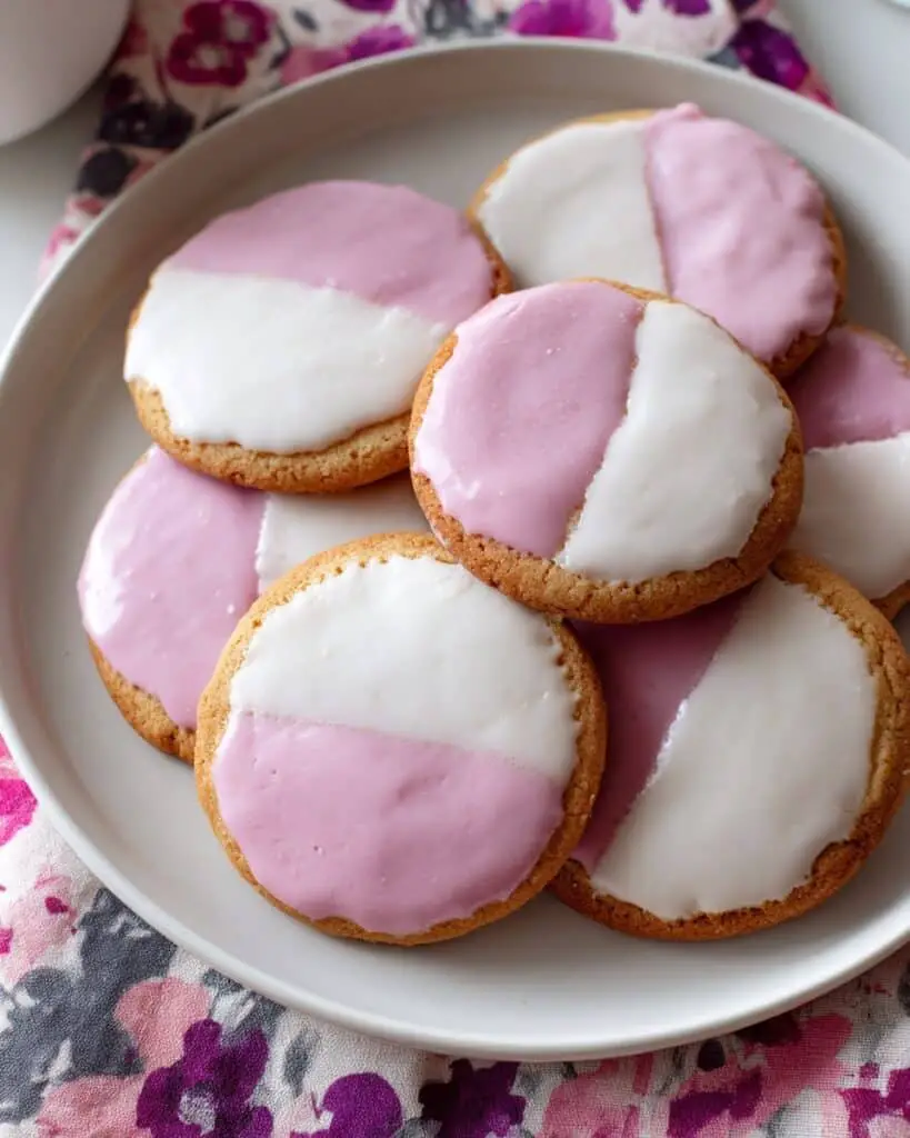 Pink-and-White Cookies Recipe