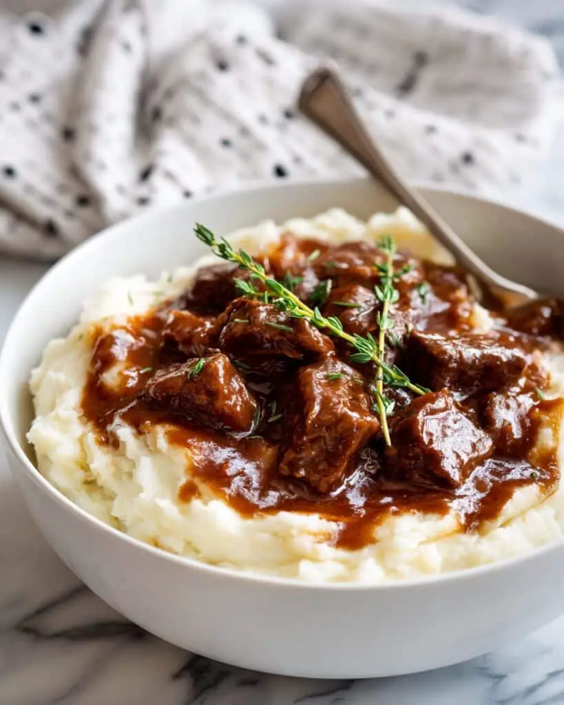 No Peek Beef Tips Recipe