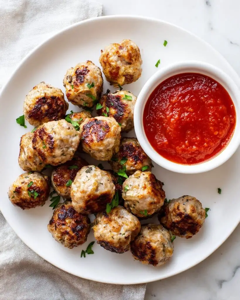 Baked Turkey Meatballs Recipe