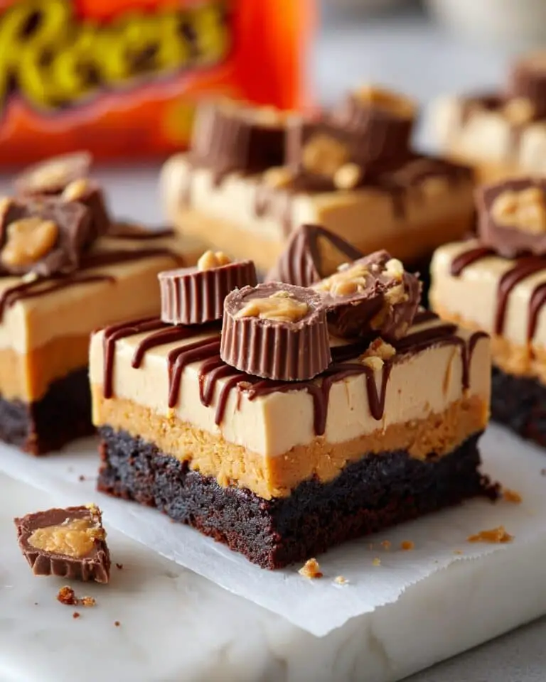Reese’s Peanut Butter Cup Brownies Recipe