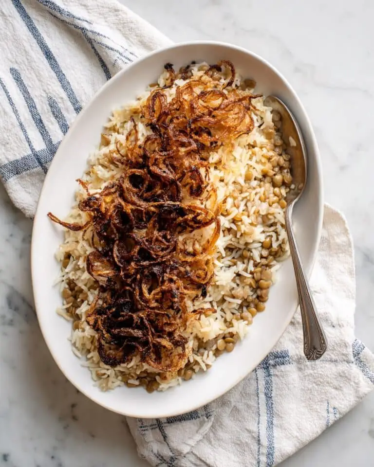 Lebanese Mujadara Recipe