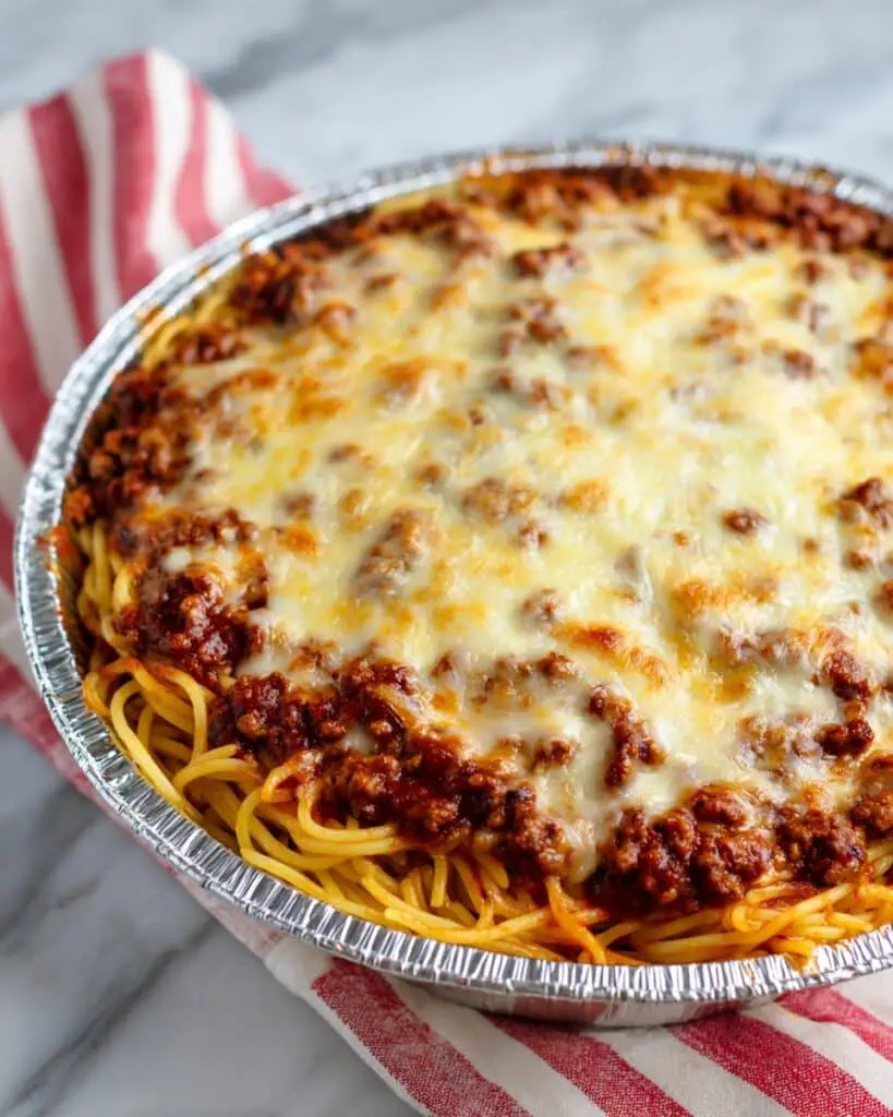 Friendship Spaghetti Pie Recipe