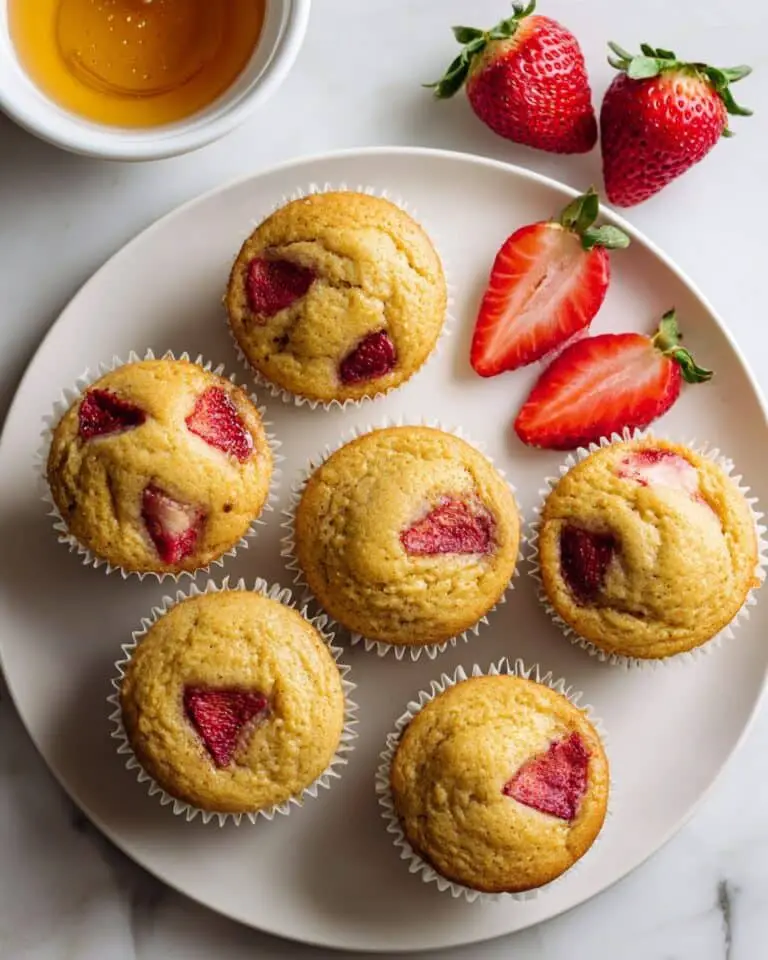 Healthy Strawberry Muffins Recipe