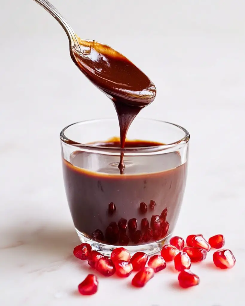 Pomegranate Chocolate Sauce Recipe