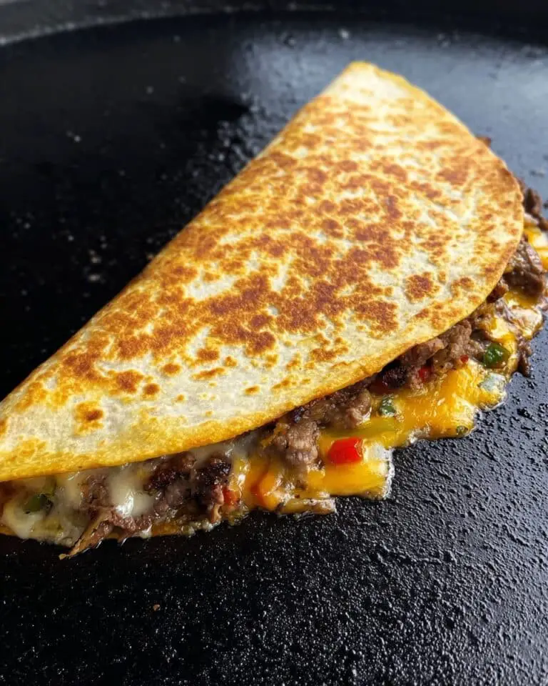 Chili Lime Steak Fajita Quesadillas Recipe