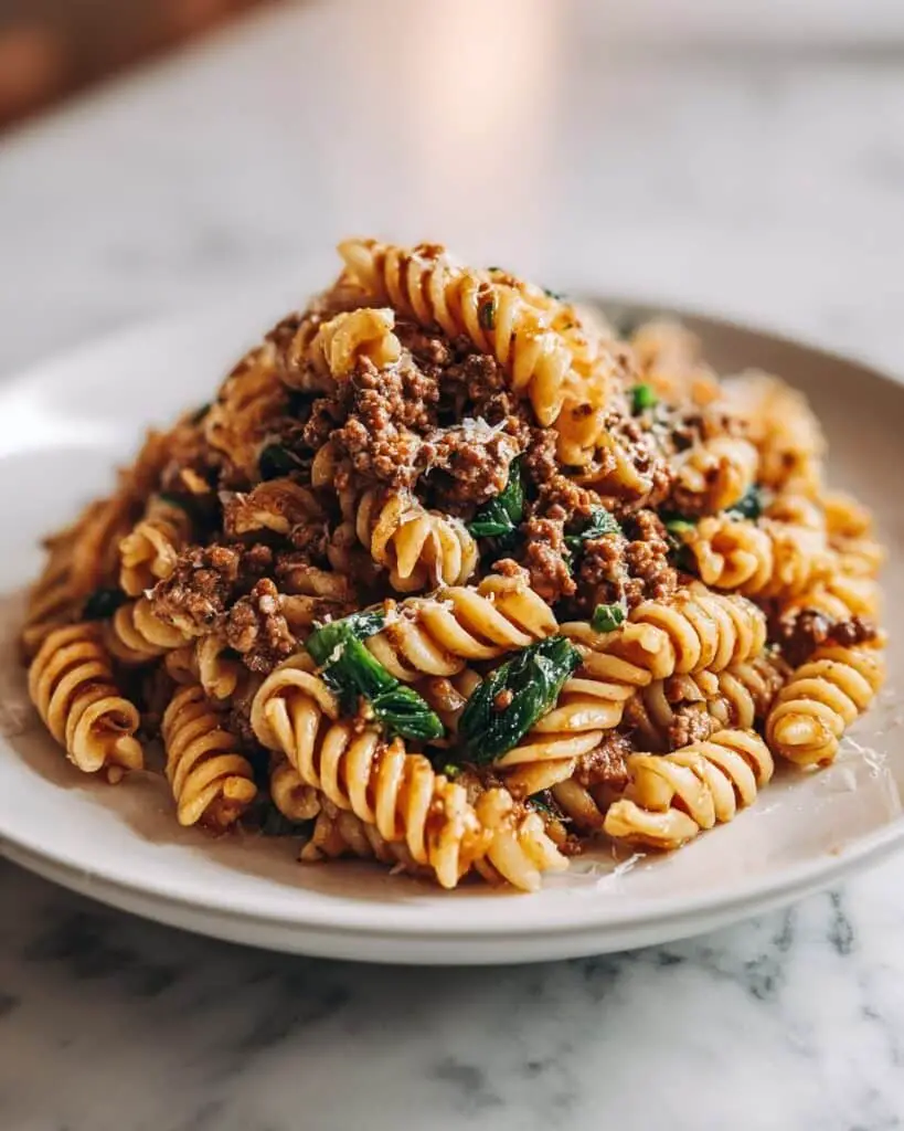 Hearty Amish Ground Beef and Noodle Casserole Recipe