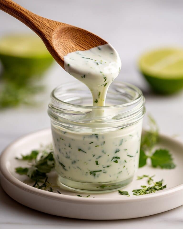 Creamy Cilantro Lime Dressing Recipe