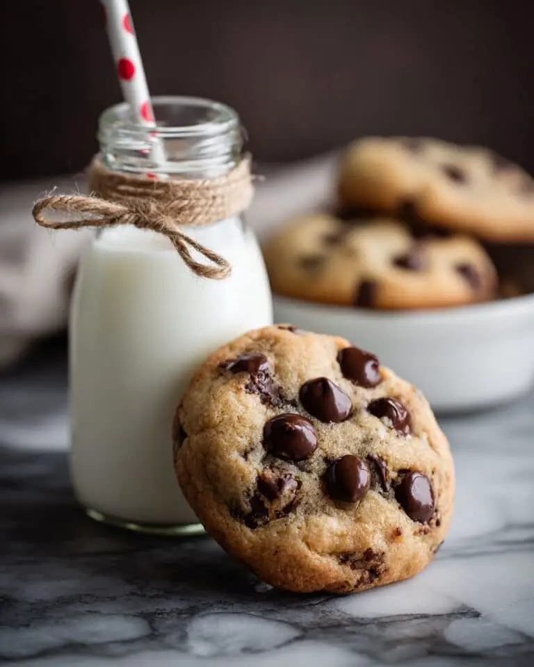 Eggless Oreo Stuffed Chocolate Chip Cookies Recipe