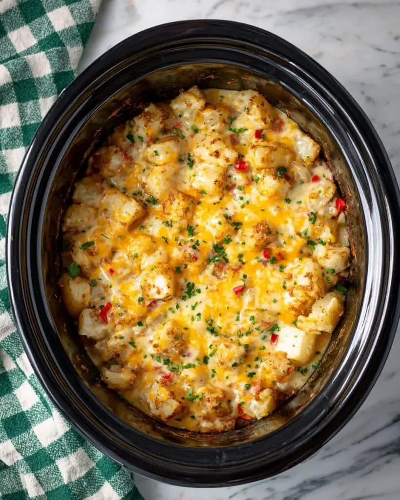 Cheesy Kentucky Crockpot Potatoes Recipe