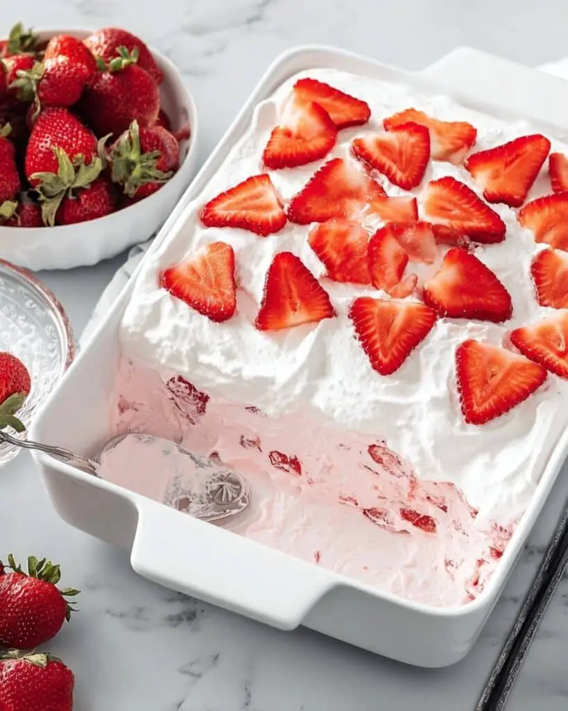 Strawberry Angel Food Cake Recipe