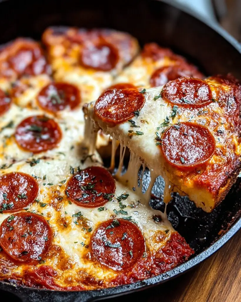 Pepperoni and Cream Cheese Pizza Dip Recipe