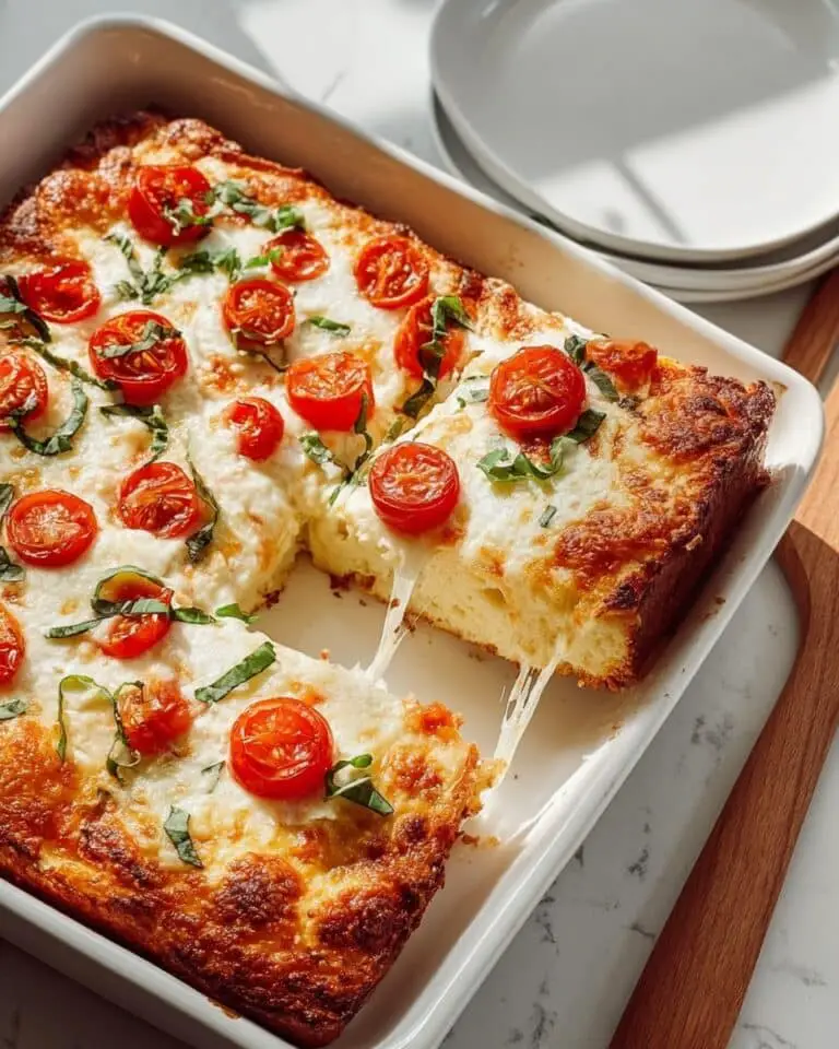 Sheet Pan Margherita Pizza Recipe