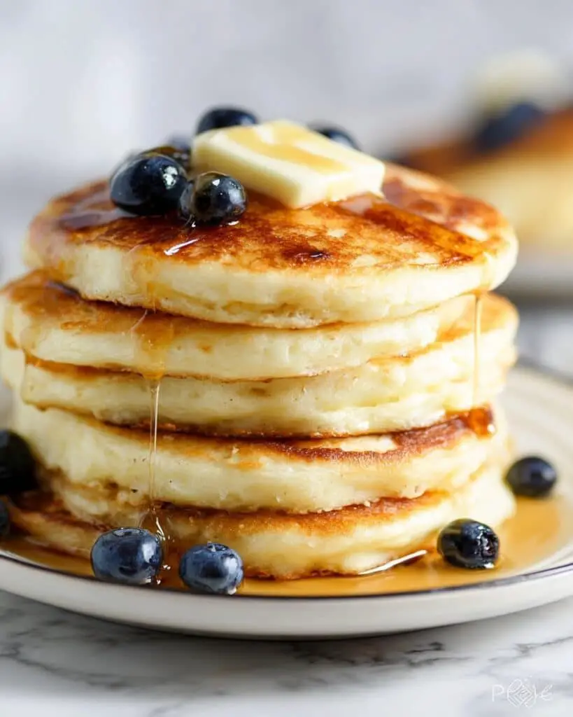 Blueberry Buttermilk Pancakes Recipe