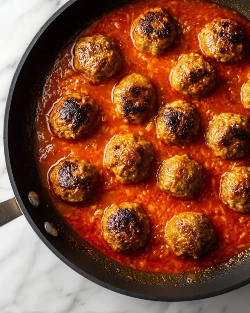 Old-Fashioned Porcupine Meatballs Recipe