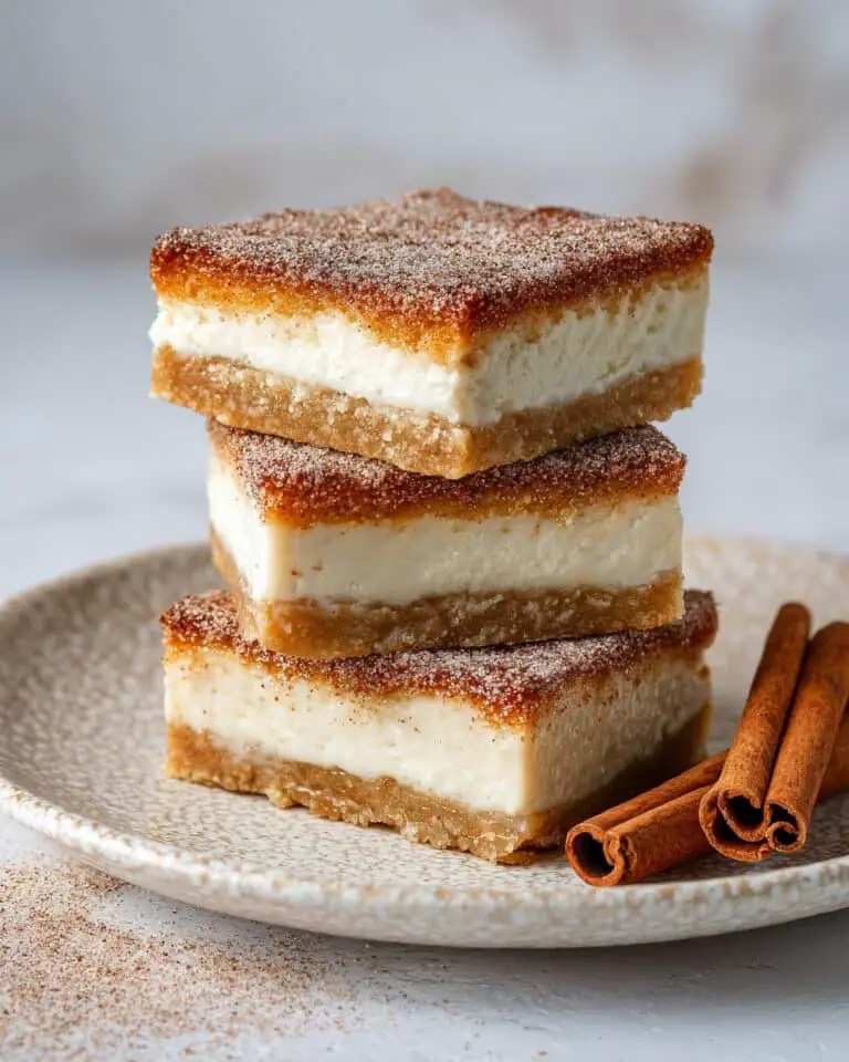 Churro Cheesecake Bars Recipe