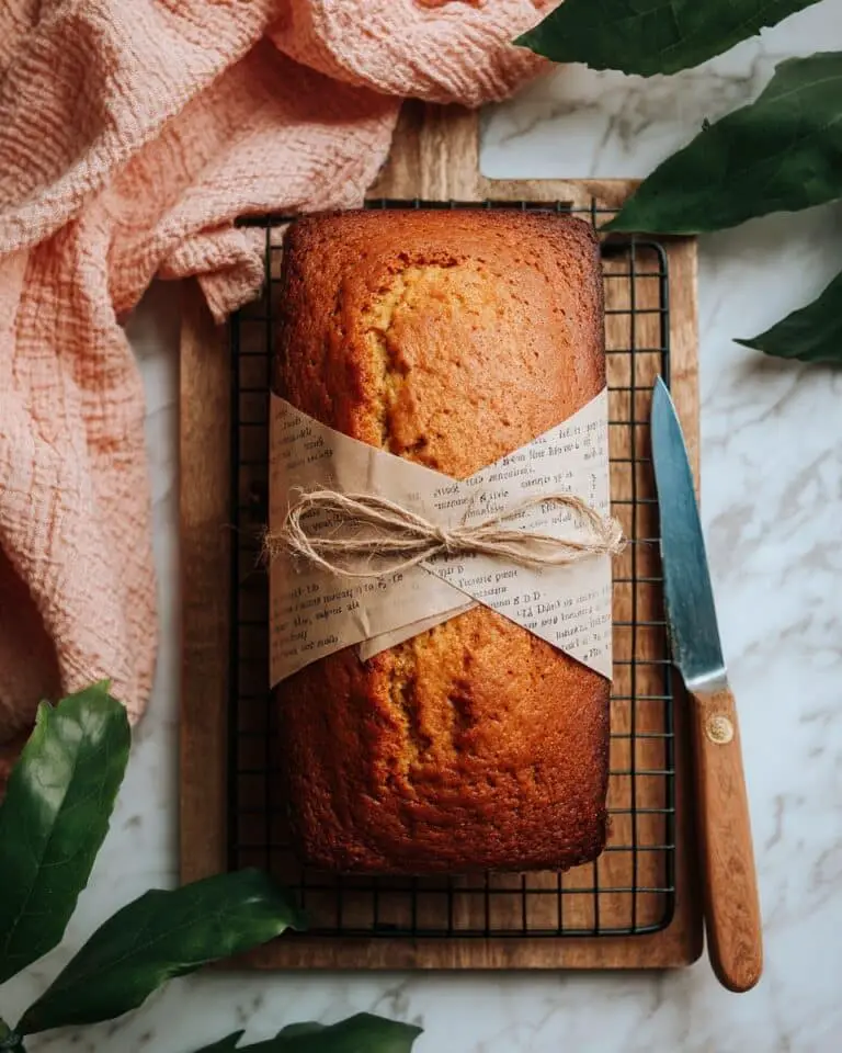 Easy and Moist Eggless Banana Bread with Mayonnaise Recipe