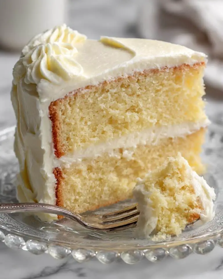 White Velvet Cake with Cream Cheese Frosting Recipe