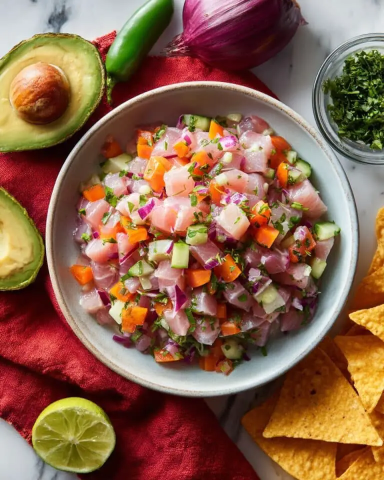 Ahi Tuna Ceviche Recipe