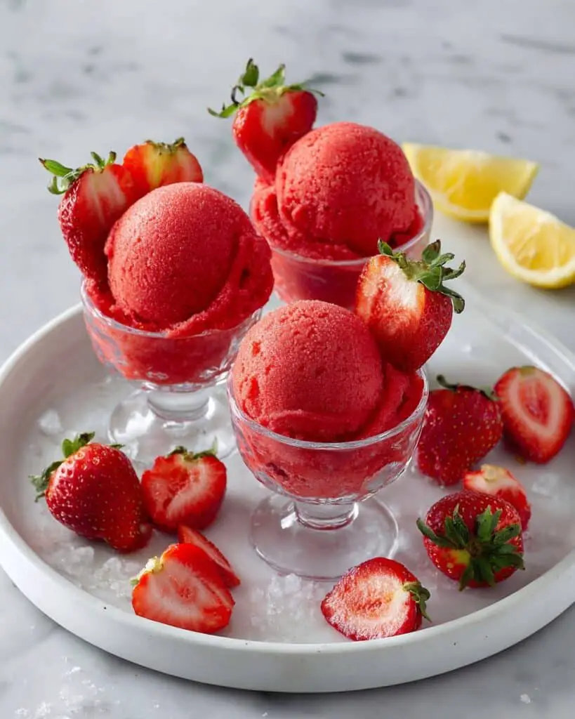Strawberry Sorbet Recipe