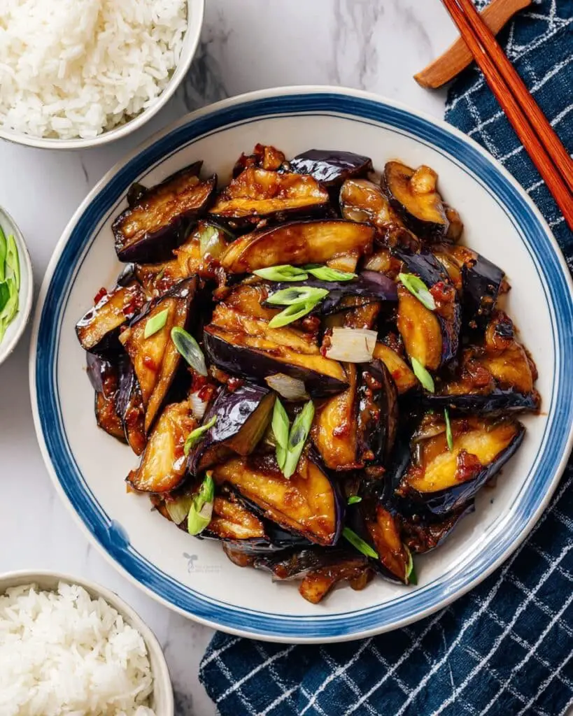 Chinese Eggplant with Garlic Sauce Recipe