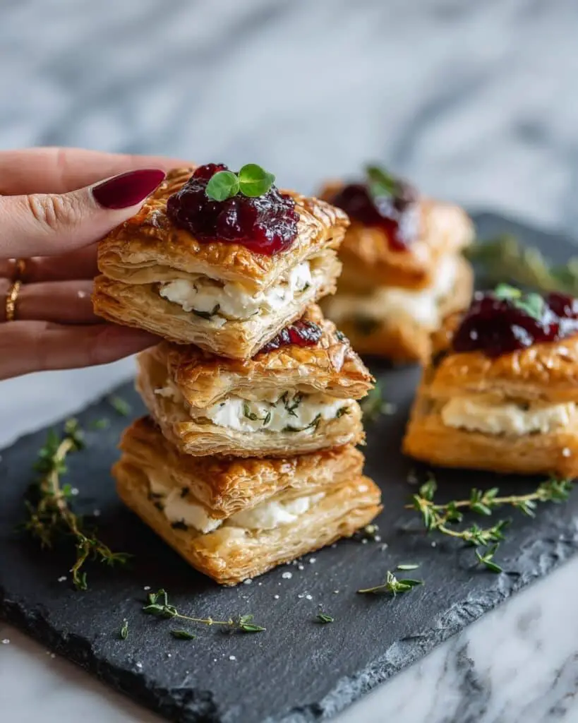 Cranberry Brie Bites Recipe