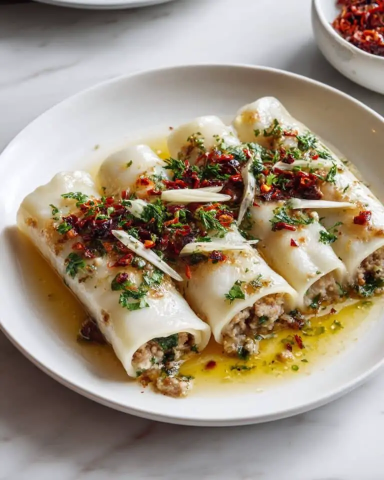 Tasty Grilled Squid with Garlic and Chili Recipe