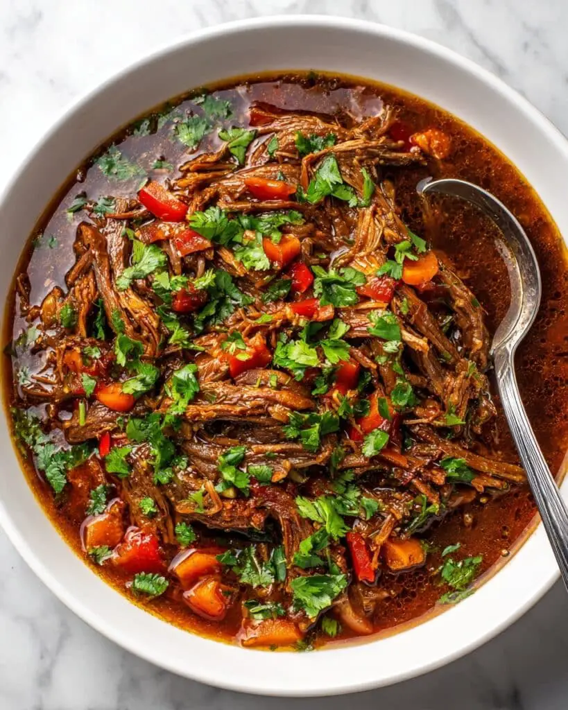 Slow Cooker Salsa Verde Beef Recipe