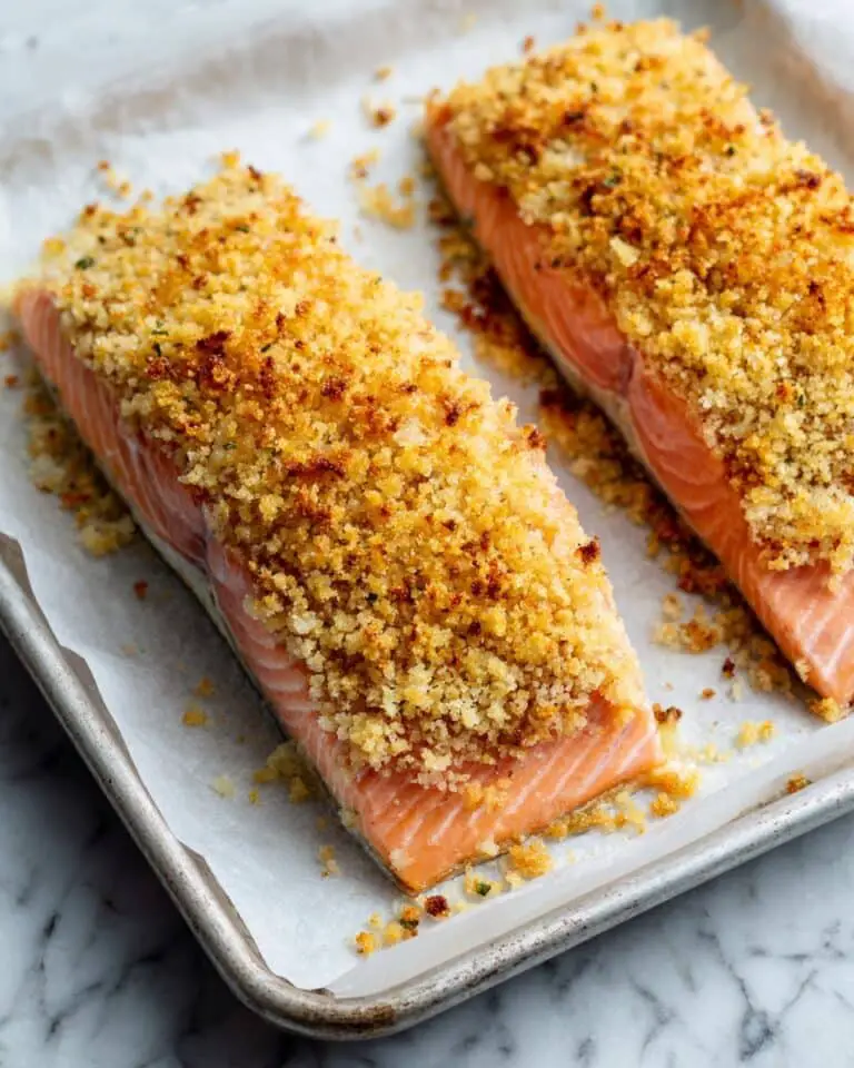 Panko Crusted Salmon Recipe