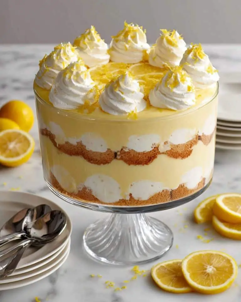 Lemon Trifle Recipe